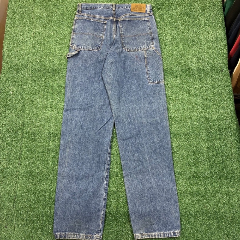 Vintage 90's‎ Old Mill Baggy Denim Carpenter Jeans